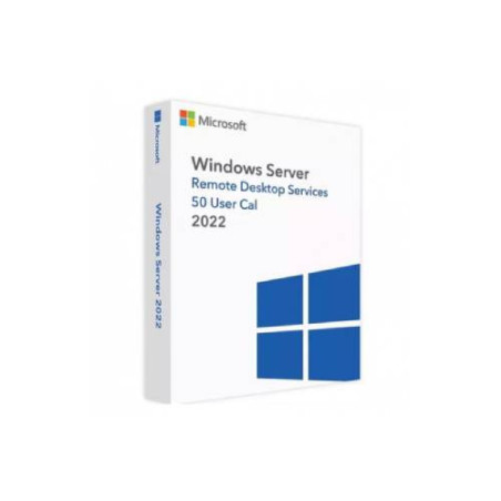 Venta de Licencia Microsoft RDS CALs Windows Server 2022 - 50 Usuarios