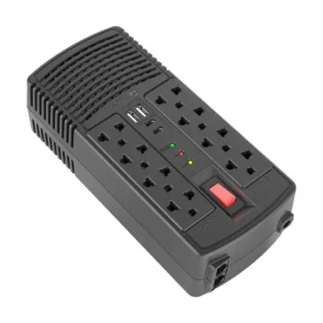 Venta de Estabilizador de voltaje TEROS TE-7182N, AVR, 1200VA, 600W, 184-276VAC